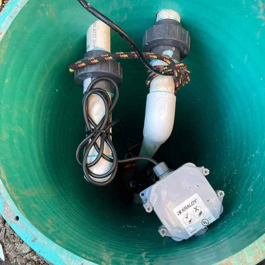 Septic System Electrical Installation